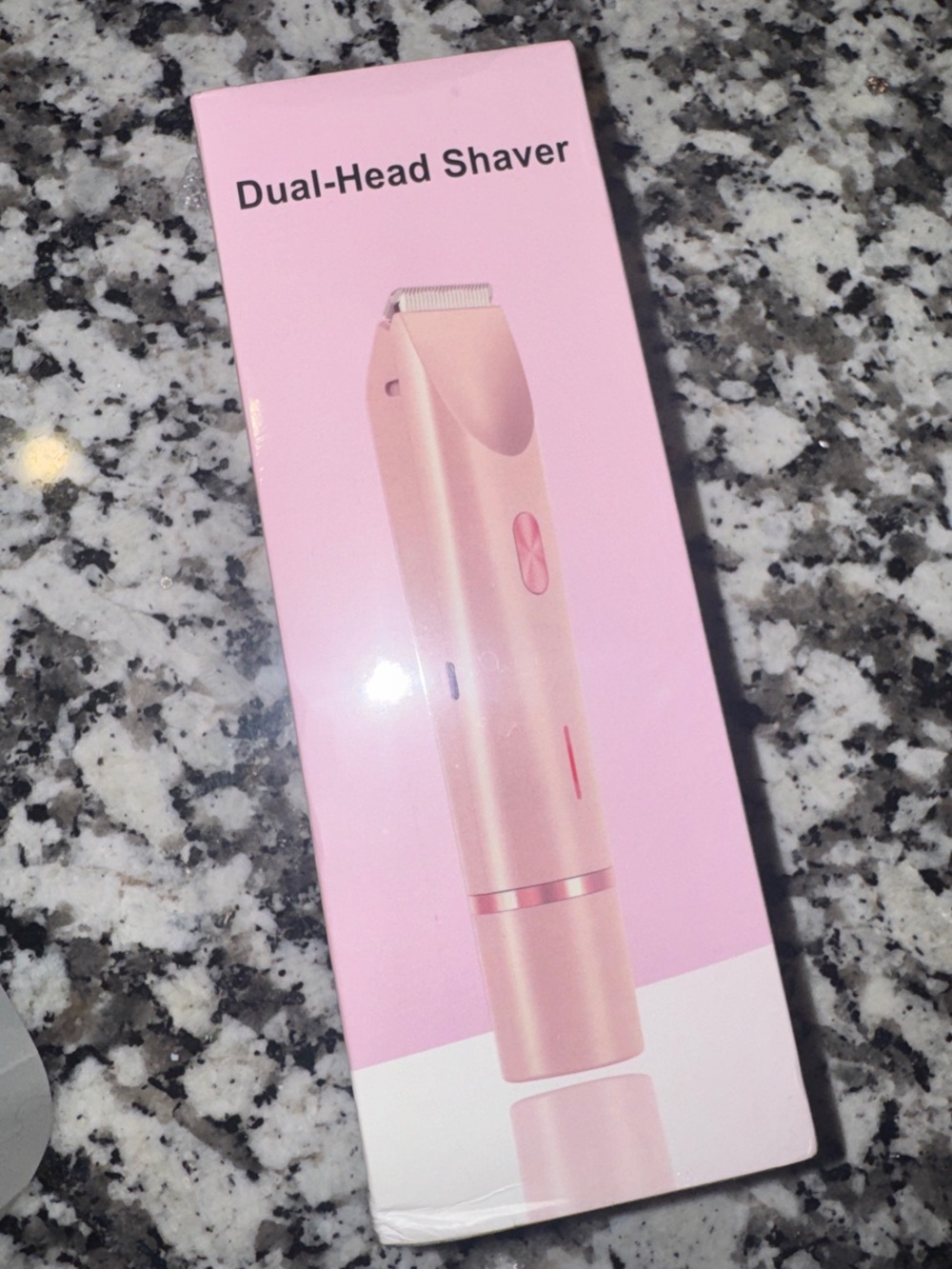 Dual-Head Shaver for Women - Pink